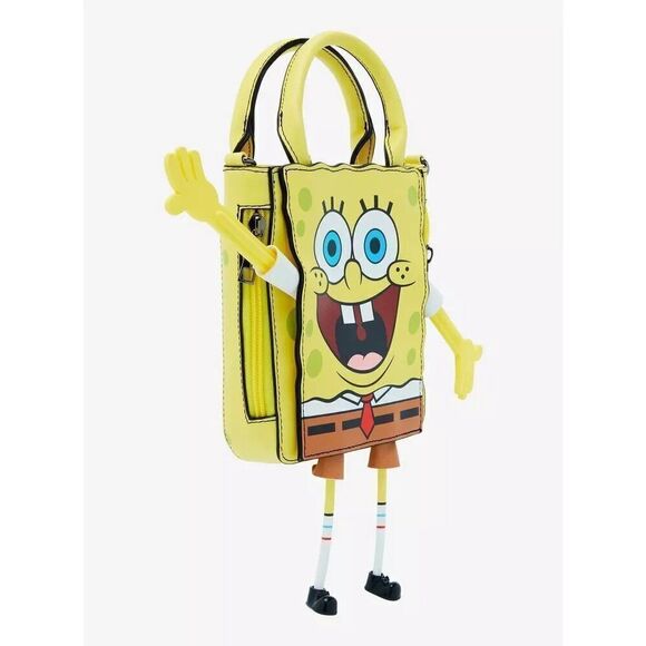 SpongeBob SquarePants Figural SpongeBob Crossbody Bag - Picture 4 of 5